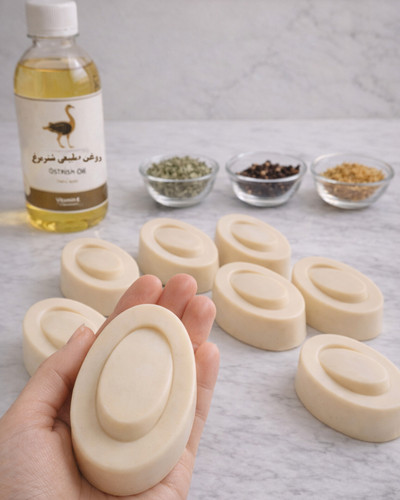 صابون شترمرغ (طبیعی و دستساز)